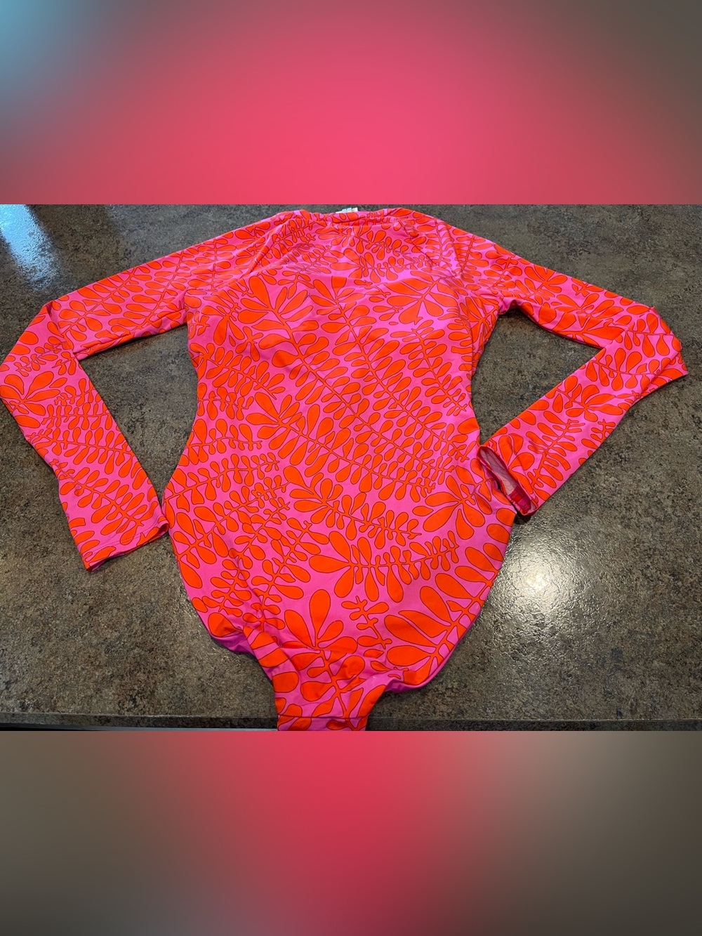 Trina Turk Trellis Paddle Board One-Piece, size L, NWT - Picture 8 of 10
